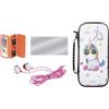 Konix Unik Pack di accessori gaming Starter Kit Nintendo Switch, Switch Lite e Switch OLED - Custodia - Custodia - Protezione Monitor - Auricolari