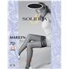 Marilyn 70 Sheer Calza Autoreggente Camel 3 Collant