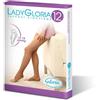 GLORIA MED SPA Ladygloria 12 Calze Autoreggenti 70 Den A Punta Aperta Taglia 4 Colore Daino 1 Paio