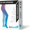 Kit Postop Classe Di Compressione 2 Tuttacoscia Autoreggentelungo Beige Medium