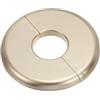 PATIKIL Flangia Divisa a Parete, 28mm Copriforo con Piastra Autoadesiva Rotonda in ABS Copri Tubi Termosifoni Copertura per Decorazione Rubinetto Tubo Acqua Bagno Cucina, Oro