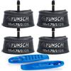 YunSCM 4PCS 47/57-355 18 pollici camera d'aria 18x1.75/1.95/2.125 AV32mm Valvola Schrader, camera d'aria per bicicletta
