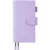 Moterm Custodia in pelle per Hobonichi Weeks/Mega - Tasca posteriore (Pebble Lavender)