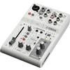 Yamaha AG03MK2 W Streaming Mixer Bianco 3 Canali USB-C DSP Loopback Mute Puls...