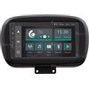 Jf Sound car audio system Autoradio Custom Fit per Fiat 500X Android GPS Bluetooth WiFi Dab USB Full HD Touchscreen Display 9