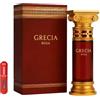 RESAES Resistant and aesthetic Grecia Rosa Extrait de Parfum 100 ml, Profumo Arabo Unisex a Lunga Durata, Include Atomizzatore Ricaricabile, Frutti Rossi Vaniglia Muschio, Fragranza Floreale, Dolce e Ambra (Grecia Rosa Extrait)
