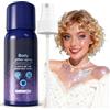 HONGECB Spray glitterato per capelli e corpo, spray per capelli, 60 ml, spray glitter per capelli e vestiti, asciugatura rapida per Halloween, carnevale
