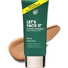 Shakeup Cosmetics - Crema idratante colorata da uomo, SPF25, idratazione 24 h, finish opaco, facile applicazione, vegana, 50 ml (Bronze)