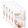 Grgowe 5 Pairs Hand Mask, Maschera per Mani Guanti Idratanti per la Cura Delle Mani Maschera, Nutre in Profondità la Pelle, Previene la Secchezza Cutanea, Illumina il Tono Della Pelle