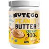 Nutego Burro di Arachidi Cremoso Senza Zuccheri - Crema Proteica Spalmabile 1kg - 100% Peanut Butter Senza Sale, Palmfett e Altri Additivi