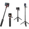 VRIG Direct VRIG - Treppiede allungabile per GoPro da 51,1 cm, portatile, per selfie e fotocamera, per GoPro Max Hero 12, 11, 10, 9, DJI Action 5 Pro 4 3, Insta360 Ace Pro/Insta 360 GO 3S