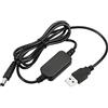 YOKIVE DC 5V a DC 9V USB Step Up Tensione Convertitore, Cavo Alimentazione con DC Jack 5,5mm x 2,5mm, Ottimo per Router,fotocamera, Auto Guida Registratore (Nero, 12W 2A)