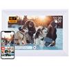 TMCC Frameo - Cornice fotografica digitale WiFi 10.1 - 1280x800 HD IPS Touchscreen Digital Picture Frame 16GB Memory, rotazione automatica, montaggio a parete, cornice elettronica intelligente per