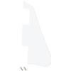 Banworks Pickguard per chitarra elettrica 1-ply 2-fori Import LP | Electric Guitar Scratch Plate for Epiphone EPI Les Paul LP JT/HB-06 White