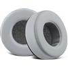 SOULWIT Cuscinetti Auricolari Di Ricambio per Skullcandy Hesh & Hesh 2 Wireless Cuffia con Morbida Pelle Proteina, Spessore Aggiunto (Grigio)
