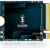 S SHARKSPEED M.2 2230 SSD 512GB NVME PCIe Gen 4.0X4, Unità a Stato Solido Interno Compatibile con Steam Deck ROG Ally Surface Pro7+/Pro8/ProX/laptop3/laptop4/laptop Go GPD Ultrabook