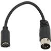 Tosuny Adattatore PS/2 su cavo per tastiera e mouse (0,15 M/5,9 pollici) da presa DIN a 6 poli