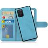 MyGadget Cover per Samsung Galaxy S10 Lite - Custodia Libretto Magnetica - Custodia Portafoglio Flip Wallet Case Porta Carte Similpelle PU Removibile Blu Chiaro