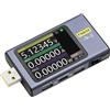 ARCELI FNB58 Tester USB, voltmetro digitale, amperometro, misura della capacità e del ripple con Bluetooth, trigger, rilevamento rapido della carica 4-28 V tensione di monitoraggio