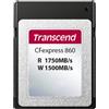 Transcend Memoria flash Transcend CFexpress 860 160 GB [TS160GCFE860]