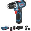 BOSCH Trapano Avvitatore Bosch GSR 12V-15 FC 12V 2Ah