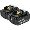 Makita BL1850B 197428-2 Batteria 18 V 5 Ah LXT Ioni Di Litio 2 Pezzi