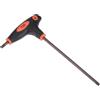 CoCud Antimanomissione Torx Chiave, T25 Torx, S2 Acciaio T-Maniglia Stella Chiave Nero Base Casa Riparare e Meccanico Madadoenzione, 1-Pezzo