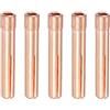 QUARKZMAN 5pz 13n22 Tig Saldatura pinze 1/16 (1.6mm) Rame Tungsteno Elettrodo pinze Suggerimenti per Wp9 20 25 Tig Serie Saldature Torce