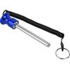 Tiiyee Perno del Pacco Pesi, Accessori della Pila di Pesi per Palestra Pesa Peso Traino Bloccaggio Selettore Ricambio Magnetico Universale Arresto Attrezzature Allenamento Impilare Coulisse (Blu)