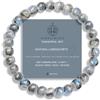 SIMPLÍ BASIC Braccialetto di Cristallo Curativo Naturale - Perline di Gemme Chakra da 6mm | Energia, Calma, Protezione e Sollievo dall'Ansia | Gioiello Unisex Regalo per Donne e Uomini | Accessori per