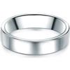 Trilani Anello a fascia da Uomo in Argento Sterling