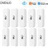 ONENUO Sensore di umidità della temperatura WiFi Tuya Smart Life Monitor remoto per lavori domestici intelligenti con Alexa Google Assistant