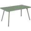 Fermob - Tavolo rettangolare Luxembourg - Verde - Alluminio laccato - Designer Frédéric Sofia