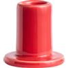 Hay - Portacandela Tube - Rosso - Maiolica smaltata
