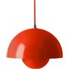tradition &tradition - Sospensione FlowerPot - Arancione - Acciaio laccato - Designer Verner Panton