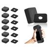 AOYEGIC 6 Pezzi Paravento per Microfono,Cuscinetti in Spugna Antirumore,Soppressione del Rumore del Vento per un Suono Nitido,Compatibile con Insta Action Camera 360 X3/X4(Nero)