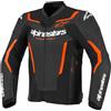 ALPINESTARS Giacca Pelle ALPINESTARS GP FORCE V2 - (Black/Red Fluo)