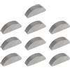 YINETTECH 10 chiavi a mezzaluna per albero motore per moto, 12,5 x 5 x 3 mm, compatibili con Vespa V50-125 PV ET3
