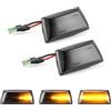 Yoegerery Indicatore laterale dinamico a LED ambrato super luminoso Canbus ripetitore sequenziale luci per O-pel I-nsignia Astra H Zafira B Corsa D per C-hevrolet Cruze (nero)