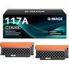 Q-image Toner 117A nero compatibile con HP 117A per HP Color Laser MFP 179fwg 178nwg 150nw 179fnw 178nw 150a 179 178 150 W2070A W2071A W2072A W2073A