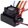 Dilwe Regolatore Elettronico di Velocità ESC Brushless 80A per Auto RC 1:10 - Compatibile con Sensored e Sensorless - BEC 5V/3A per Modellini Auto, Camion e Buggy