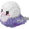 NOOLY Pappagallo Micro Mattoni da Costruzione Kit Uccello Thmed Blocchi Set Decorazione per Casa e Ufficio WKLJM-01 232 Pezzi (Bianco e Viola)