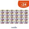 Exclusion 24 x 85 gr Exclusion Hypoallergenico Maiale e Patate per Gatti ( 1,75 a lattina)