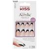 Kiss SFO01C Salon Acrylic French 28 unghie