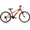 DINO BIKES Bicicletta 24 MTB Ring Rossa Aurelia