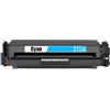 HP : Toner Compatibile ( Rif. W2131A ) - Ciano - ( 3.000 Copie )