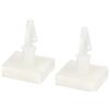 PATIKIL Adesivo Distanziatore, 30pz Inverso Montaggio Isolamento Staffa Isolamento Colonna PCB Spaziatore 0.31 Supporto Altezza, Bianco