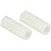 PATIKIL Tondo Distanziale Rondella, 100pz Nylon 5mm ID x 7mm OD x 20mm L per M5 Viti Blocco Stampante 3D TV Parete Montaggio Elettrico Presa, Bianco