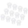 QUARKZMAN 20pz Occhielli in Gomma Diametro Montaggio 6mm ID 4mm H 9,5mm Guarnizioni Trasparenti Protezione Passacavi in Gomma per Cavi Tubi