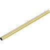 METALLIXITY Tubo in Ottone (12mm OD x 0.5mm Muro T x 200mm L) 1Pz, Tubazione Dritta - per Arredamento Casa, Macchinari, Fai da Te Artigianato